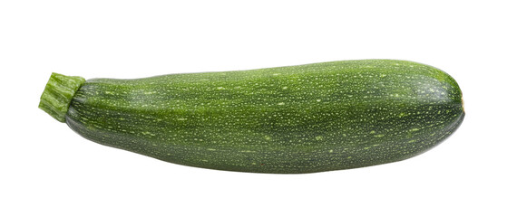 Fresh zucchini isolated on transparent png