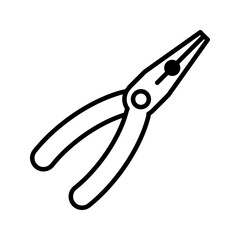 pliers icon flat vecktor trendy popular simple