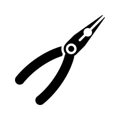 pliers icon flat vecktor trendy popular simple