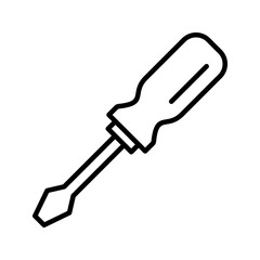 screwdriver icon flat vecktor trendy popular simple