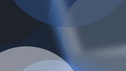 Illustration of blue gray background with circles and added effects