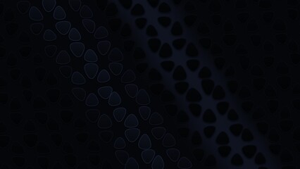 Illustration of a dark background with patterns and shapes with added effects