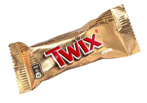 Twix chocolate bar.