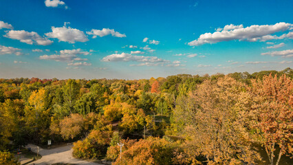 Drone Images of Fall In Canada