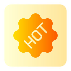 hot gradient icon
