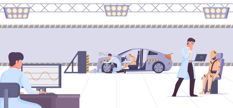 Crash Test Illustration