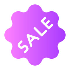 sale gradient icon