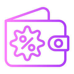 wallet gradient icon