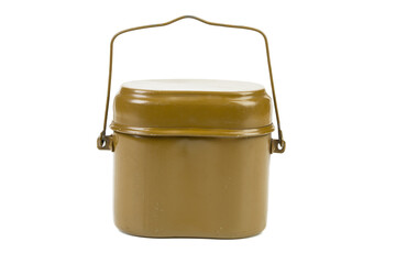 Soviet aluminum army bowler hat.