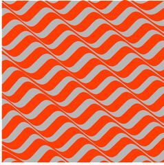 seamless pattern with waves