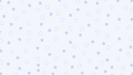 Fototapeta na wymiar cute pastel blue star shape background illustration, perfect for backdrop, wallpaper, postcard, background, and banner