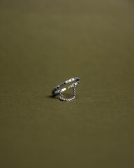 ring with diamonds