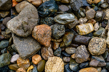 Pebbles on the shore
