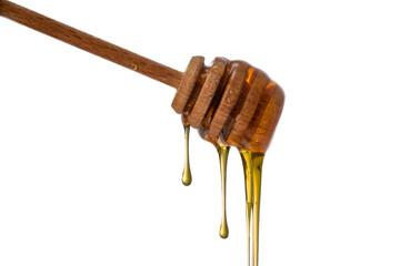 honey dripping from a stick, png file