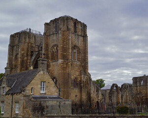The Elgin Cathedral  in Scotland