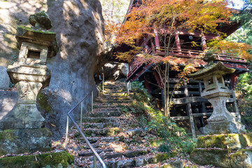 Enyuji Temple Iwaido in Chichibu, Japan