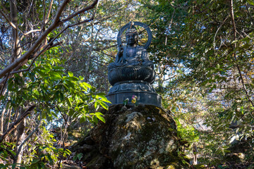 Fototapeta na wymiar Kotohira hiking course in Chichibu, Japan