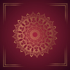 Luxury Mandala Design with Royal and Creativity 
complex art