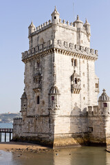 Fototapeta na wymiar Belém Tower, Belém, Lisbon, Portugal