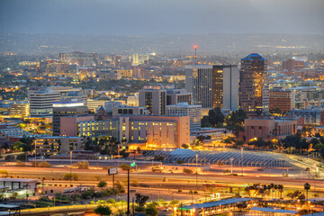 Fototapeta na wymiar Tucson, Arizona, USA Downtown