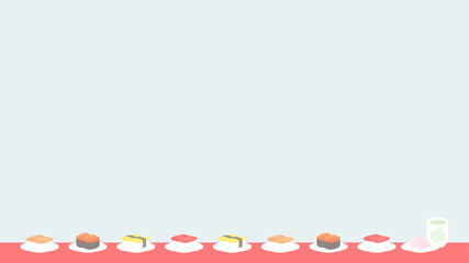 ★お寿司屋さん壁紙★