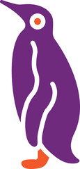Penguin Vector Icon Design Illustration