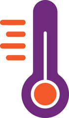 Thermometer Vector Icon Design Illustration