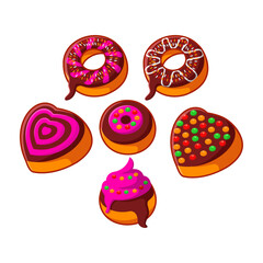 chocolate-flavored bread bundle, suitable for the needs of social media post elements