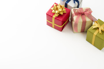 ギフトボックス　白背景