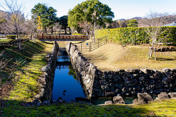 駿府城公園　二の丸水路
