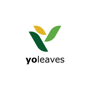 leaves for ecology and farmer logo