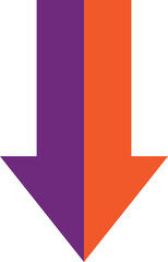 Down arrow Vector Icon Design Illustration