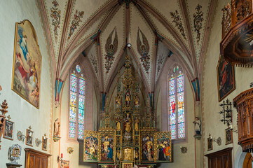 Fototapeta na wymiar interior of the Church 