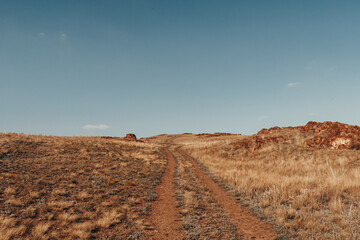 road through the desert