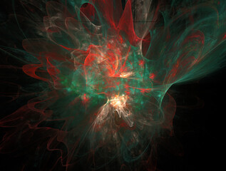Imaginatory fractal abstract background Image