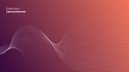 Modern abstract colorful background with wavy lines
