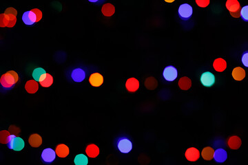 christmas lights background