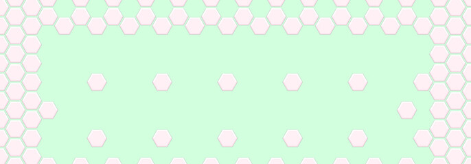 	
Embossed Light Pink Hexagon Frame On Light Green Backgrounds. Abstract Pattern Tiles. Abstract Tortoiseshell. Abstract Honeycomb. Sweet Pastel Soft Color