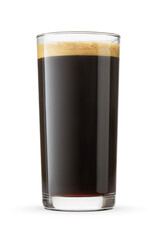 Coffee americano isolated on a white background.