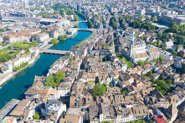 Zurich in summer