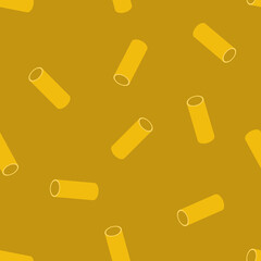 Pasta seamless pattern. Macaroni geometric background