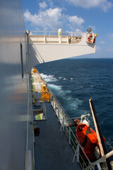 Bridgewings and the rescue boat