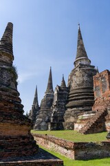 Fototapeta premium Mongkolborphit pagoda in Ayutthaya