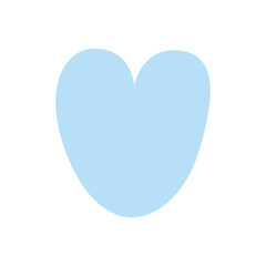 blue heart love valentine
