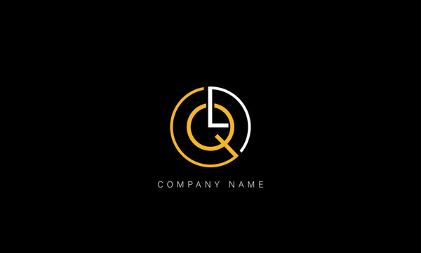 QL, LQ Abstract Letters Logo Monogram