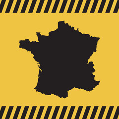 Logo fabriqué en France. - obrazy, fototapety, plakaty