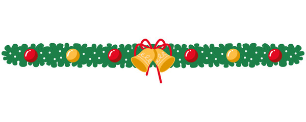 Fototapeta premium christmas borders