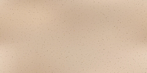 Old craft paper seamless pattern with grainy texture. Beige blank kraft cardboard. Recycled package carton sheet vector illustration. Abstract grunge background. Aged journal or newspaper page