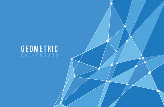 Background geometric shapes for social media and websites