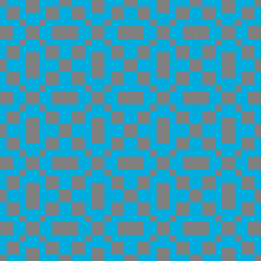 seamless blue light damask geometric pattern